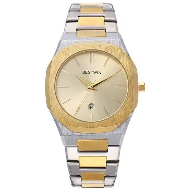BestWin Elegance Stainless Steel Water Resistant Watch - Libaas Fabrics