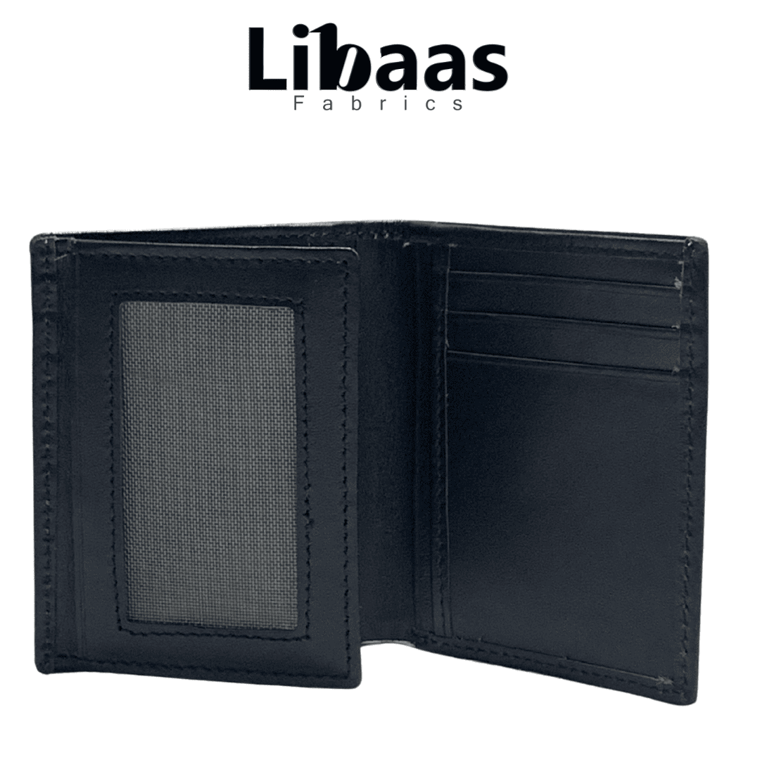 Card Holder Wallet – Black - Libaas Fabrics