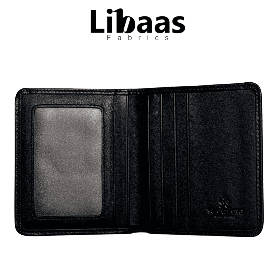 Card Holder Wallet – Black - Libaas Fabrics