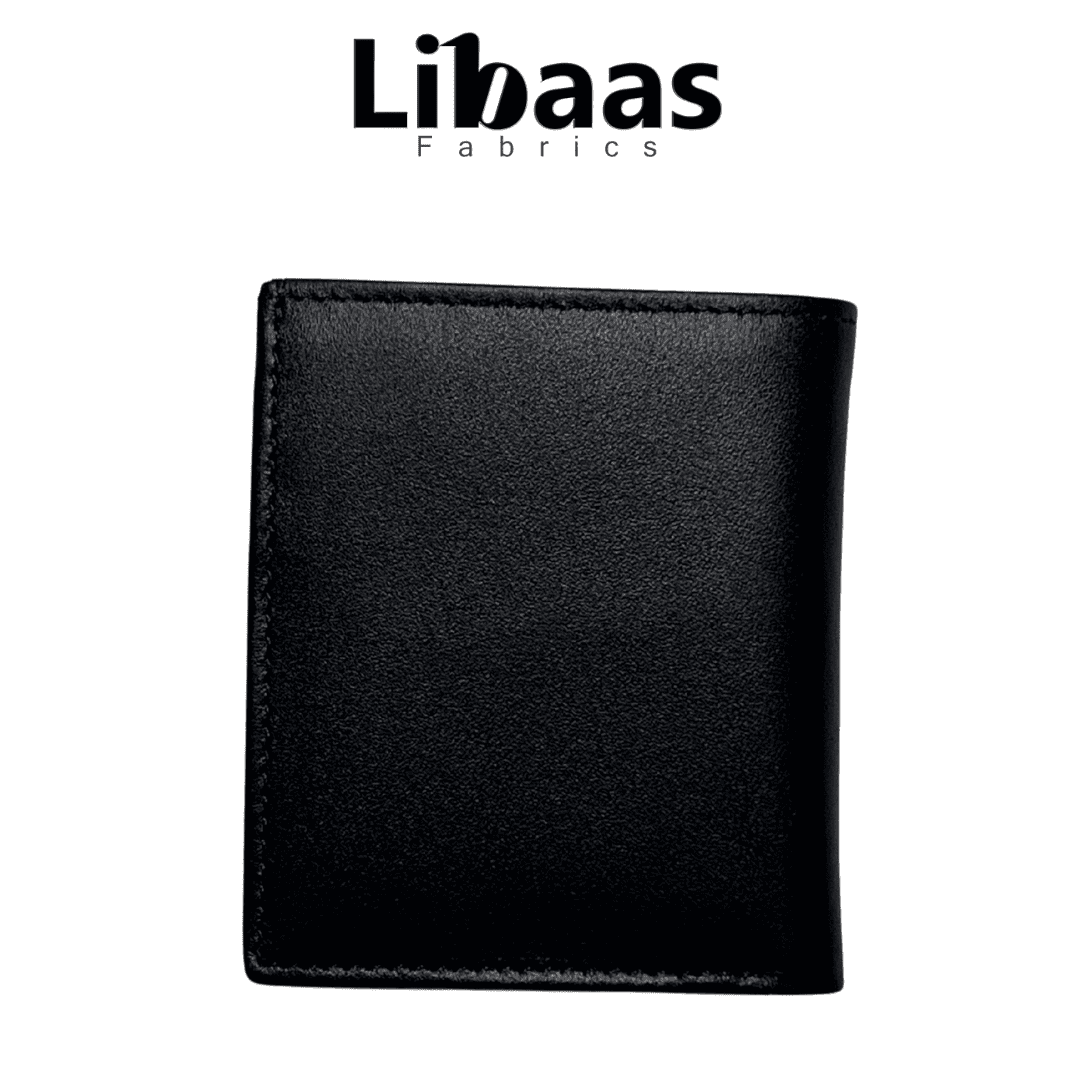 Card Holder Wallet – Black - Libaas Fabrics