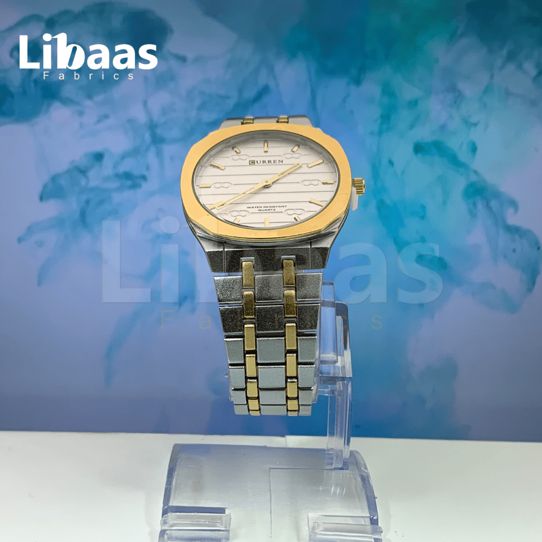 CURREN Men's Watch Stainless Steel Water Resist Quartz - Libaas Fabrics