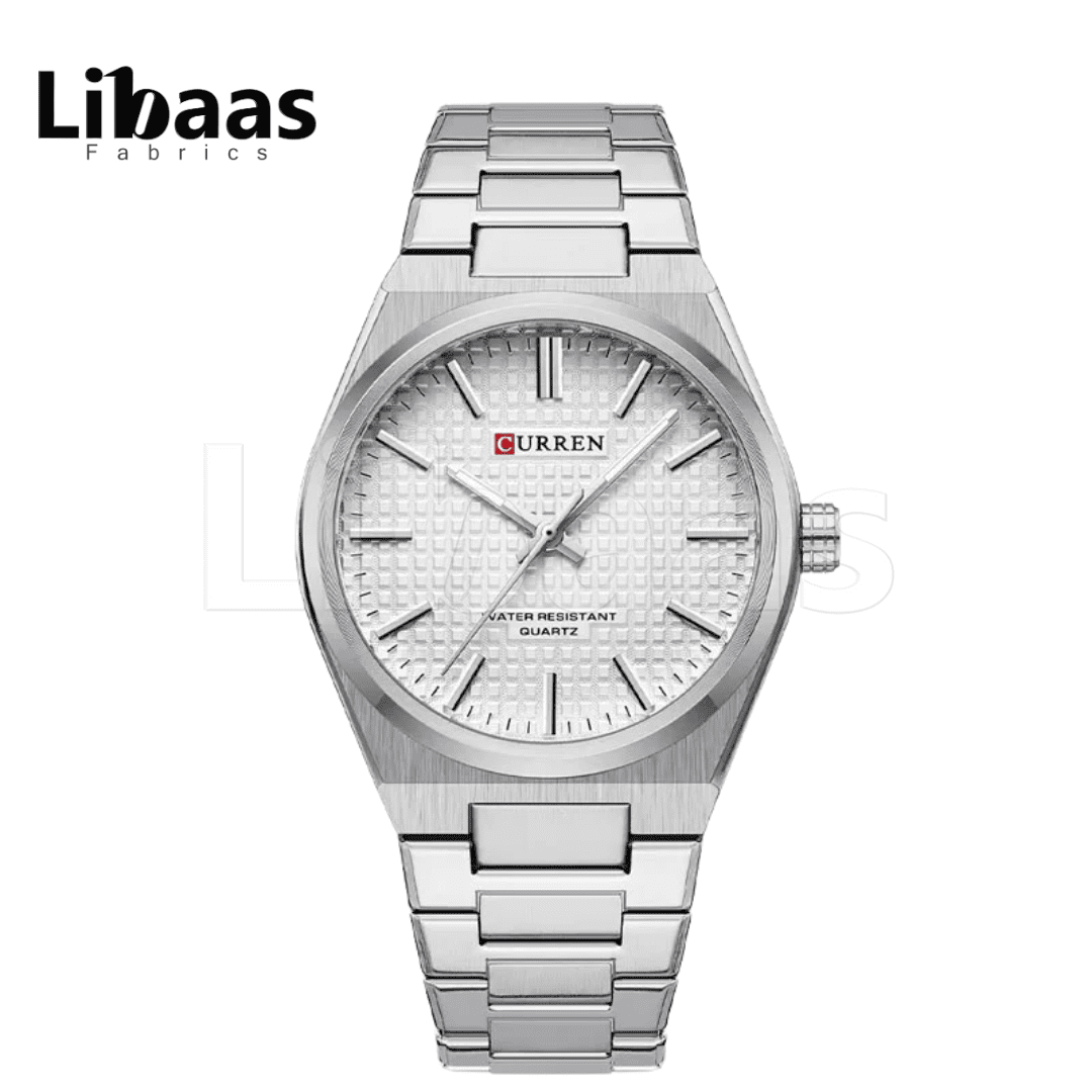 CURREN QUARTZ WATER RESISTANT MENS WATCH - Libaas Fabrics