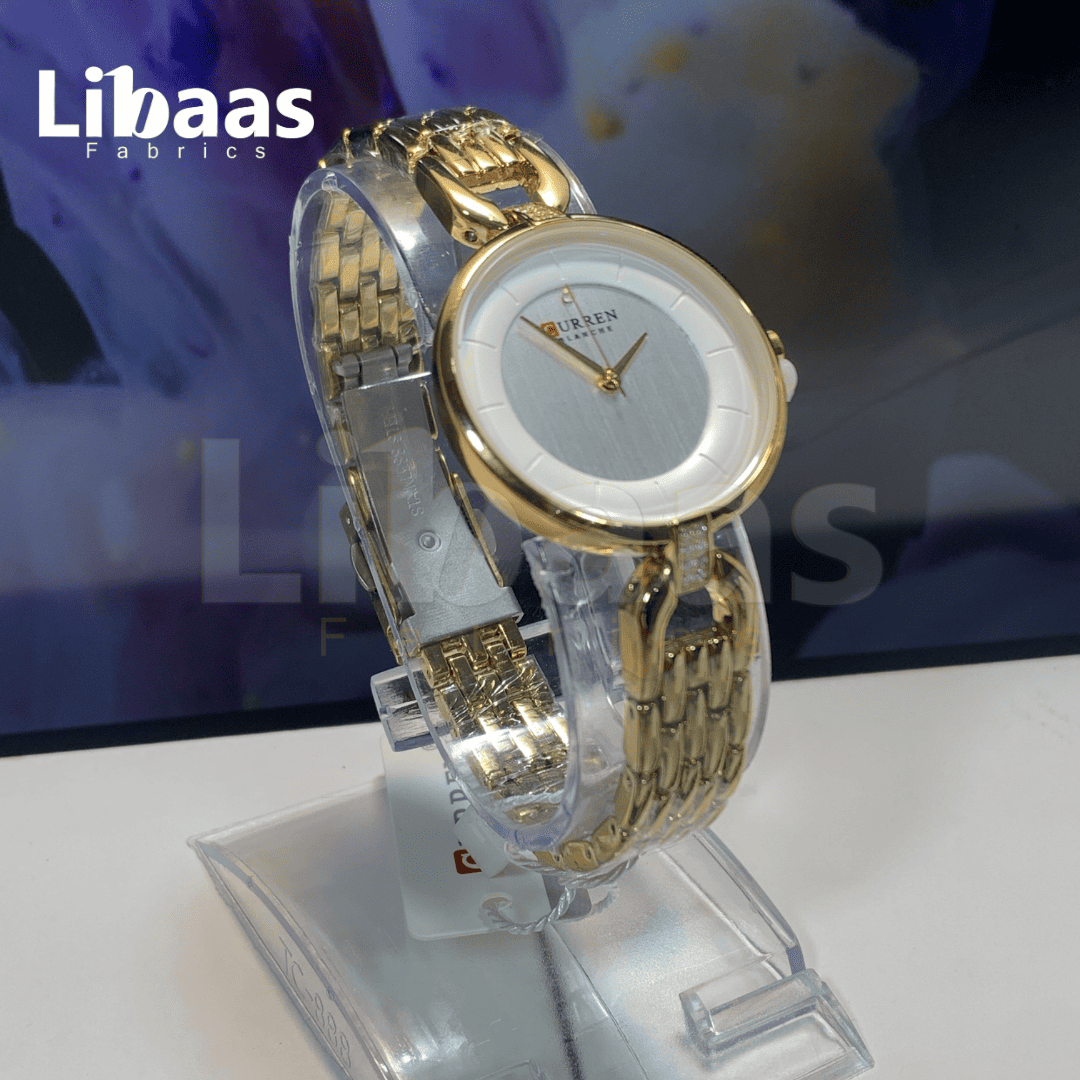 CURRENT WOMEN'S ELEGANCE STAINLESS STEEL WATCH - Libaas Fabrics