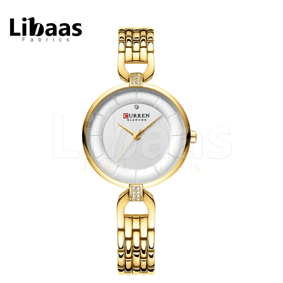 CURRENT WOMEN'S ELEGANCE STAINLESS STEEL WATCH - Libaas Fabrics