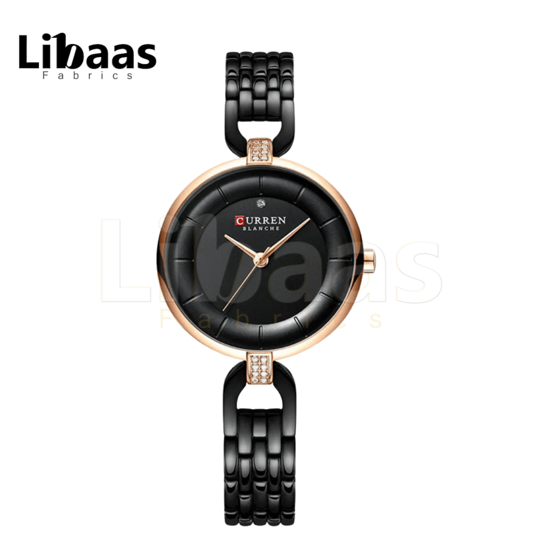 CURRENT WOMEN'S ELEGANCE STAINLESS STEEL WATCH - Libaas Fabrics