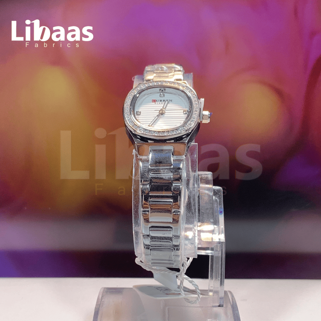CURRENT WOMEN'S ELEGANCE STAINLESS STEEL WATCH - Libaas Fabrics