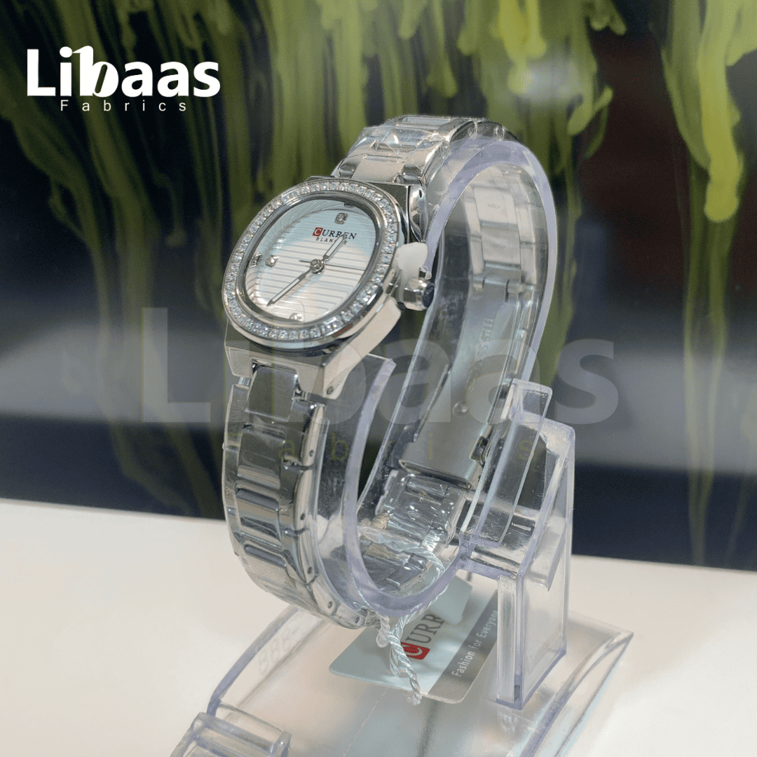CURRENT WOMEN'S ELEGANCE STAINLESS STEEL WATCH - Libaas Fabrics