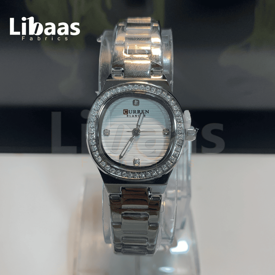 CURRENT WOMEN'S ELEGANCE STAINLESS STEEL WATCH - Libaas Fabrics