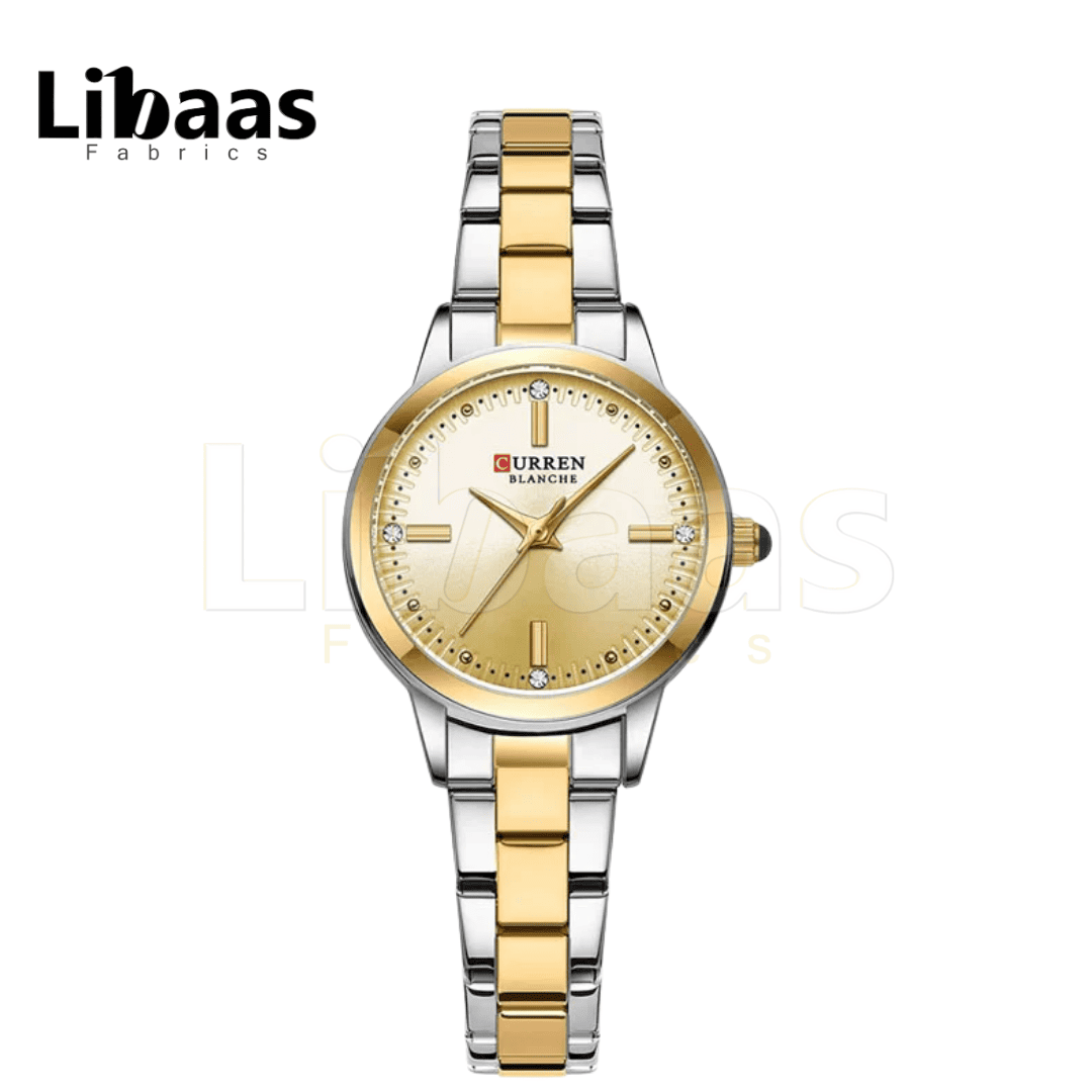 CURRENT WOMEN'S ELEGANCE STAINLESS STEEL WATCH - Libaas Fabrics