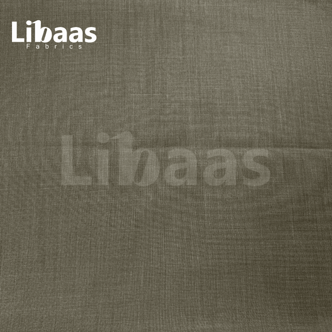 Imported Suiting Ultimate High Twist Blend – Olive Khaki (Dormueil Premium) - Libaas Fabrics