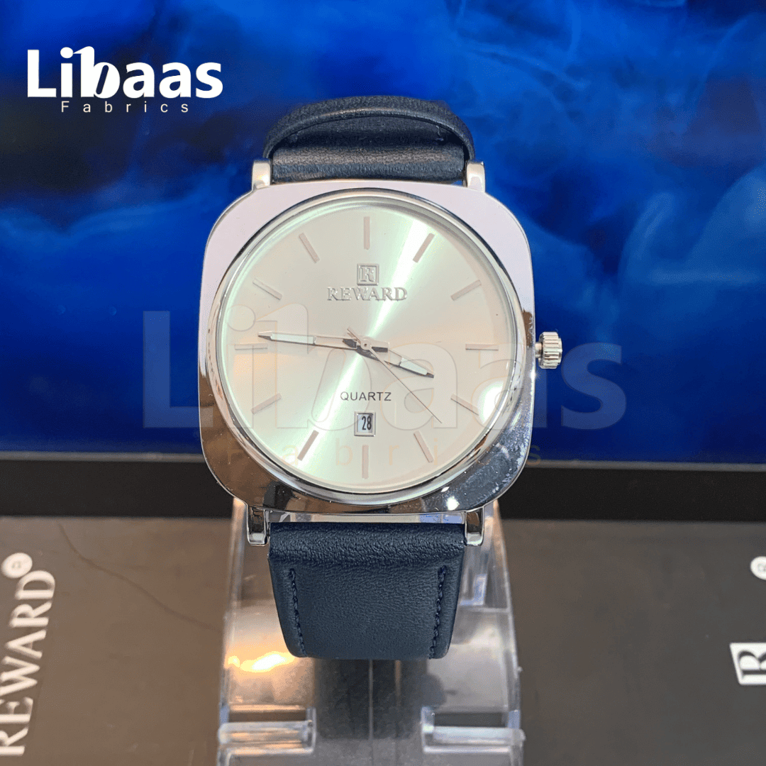 REWARD Leather Strap Premium Watch - Libaas Fabrics