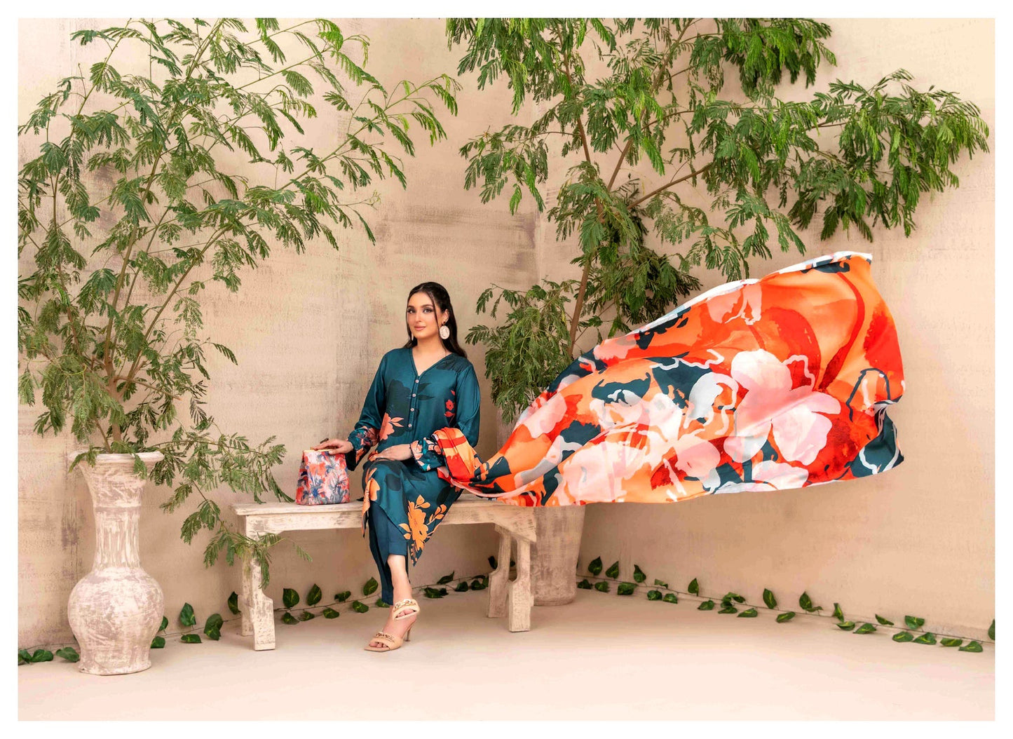 TAWAKAL Layina New Arrival Designer Stitched Dress D - 5088 - Libaas Fabrics