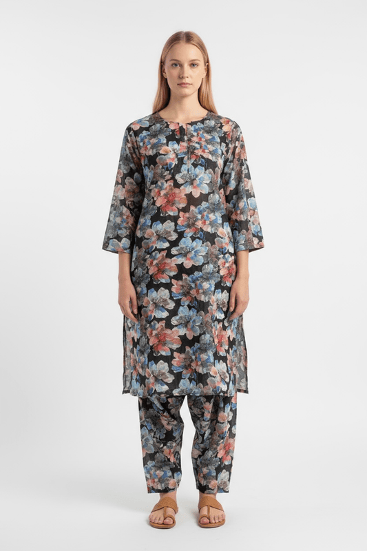 Unstitched 2 Piece Khaddar Fabric – Premium Winter Collection - Libaas Fabrics