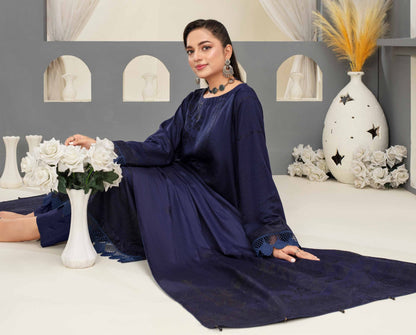 GULL-E-RUKH – Doria Viscose Jacquard Broshia Collection (Unstitched)