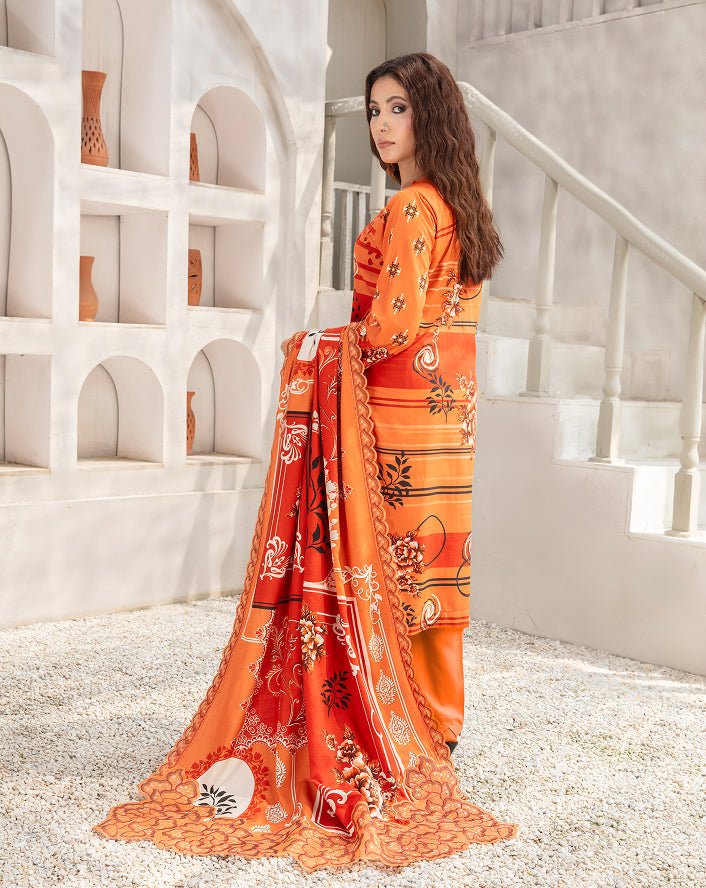 ALEEZAY Viscose EMB Shirt & Dupatta VOL - 2462 - Libaas Fabrics