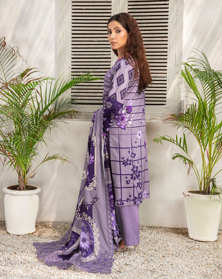 ALEEZAY Viscose EMB Shirt & Dupatta VOL - 2462 - Libaas Fabrics