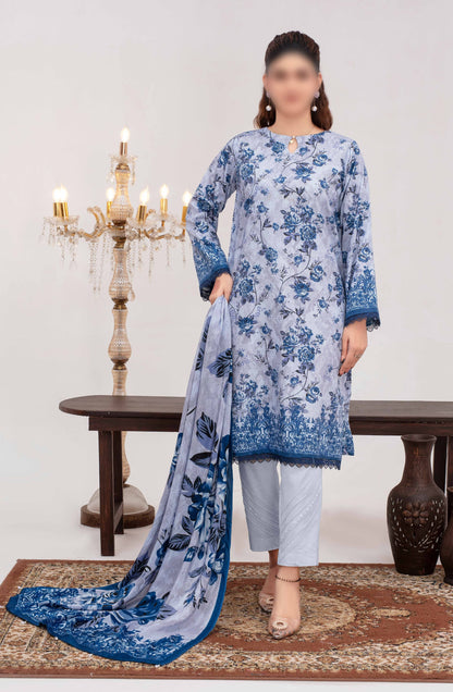 ALEEZAY Viscose EMB Shirt & Dupatta VOL - 2471 - Libaas Fabrics