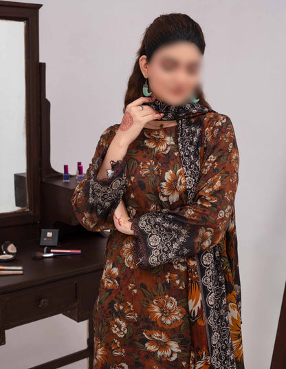 ALEEZAY Viscose EMB Shirt & Dupatta VOL - 2471 - Libaas Fabrics