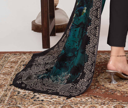 ALEEZAY Viscose EMB Shirt & Dupatta VOL - 2471 - Libaas Fabrics