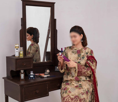 ALEEZAY Viscose EMB Shirt & Dupatta VOL - 2471 - Libaas Fabrics