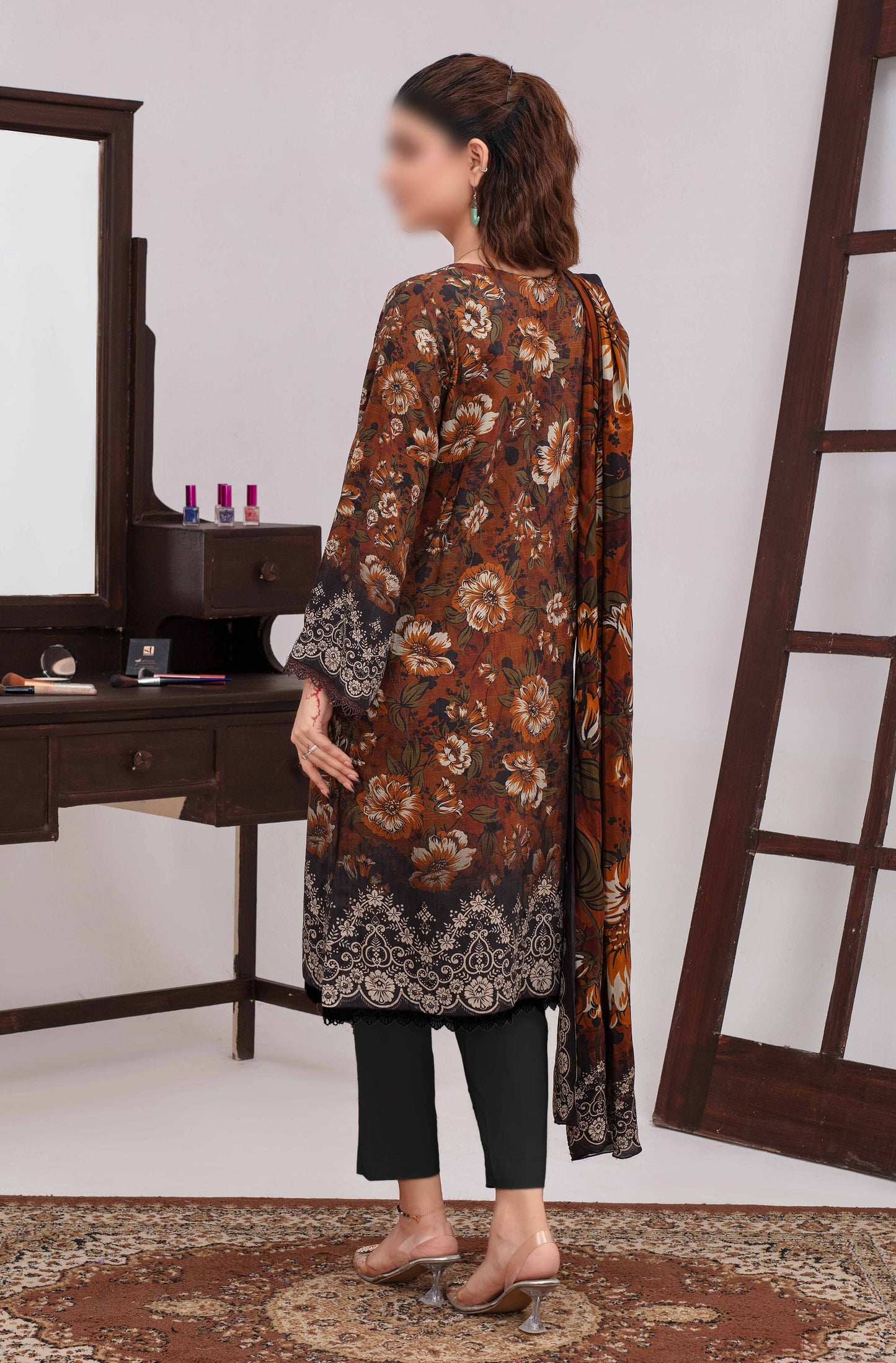 ALEEZAY Viscose EMB Shirt & Dupatta VOL - 2471 - Libaas Fabrics