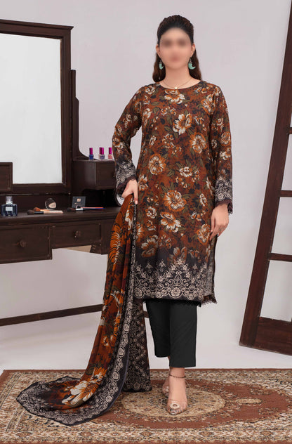 ALEEZAY Viscose EMB Shirt & Dupatta VOL - 2471 - Libaas Fabrics