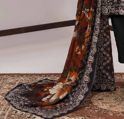 ALEEZAY Viscose EMB Shirt & Dupatta VOL - 2471 - Libaas Fabrics