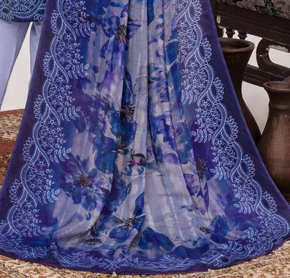 ALEEZAY Viscose EMB Shirt & Dupatta VOL - 2471 - Libaas Fabrics