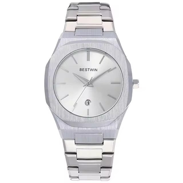 BestWin Elegance Stainless Steel Water Resistant Watch - Libaas Fabrics