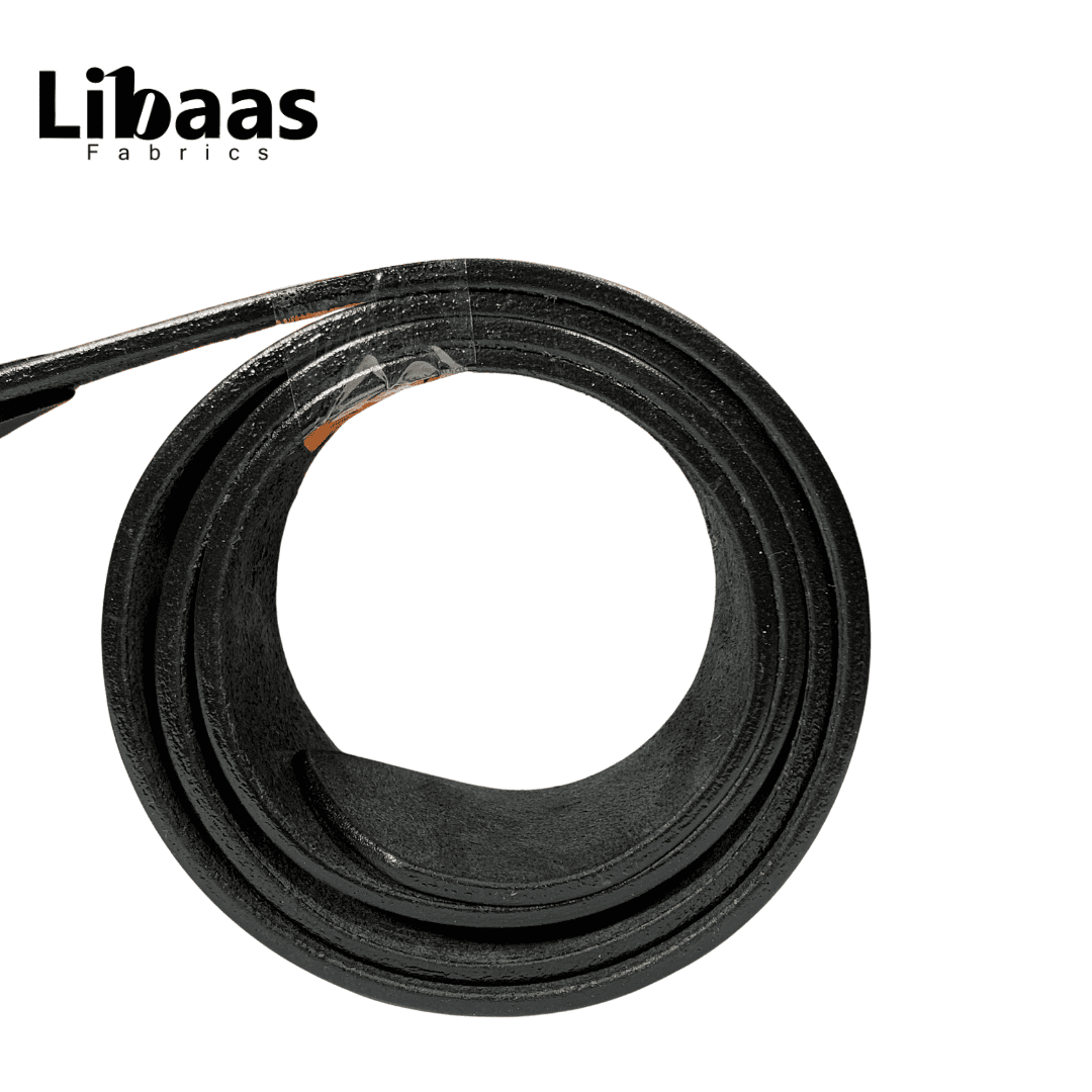 Black Genuine Leather Belt | Premium Formal & Casual Wear for Men - Libaas Fabrics