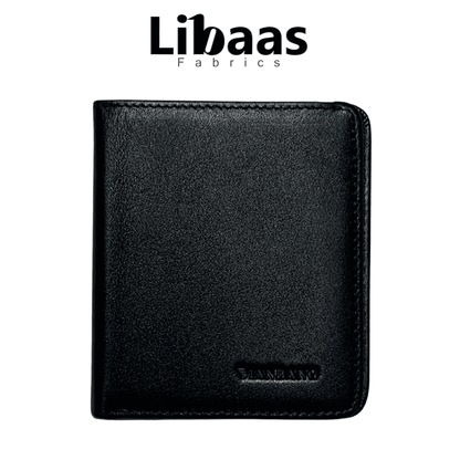 Card Holder Wallet – Black - Libaas Fabrics
