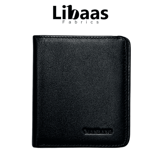 Card Holder Wallet – Black - Libaas Fabrics