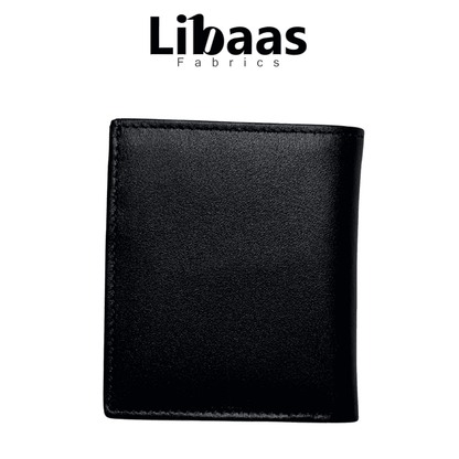 Card Holder Wallet – Black - Libaas Fabrics