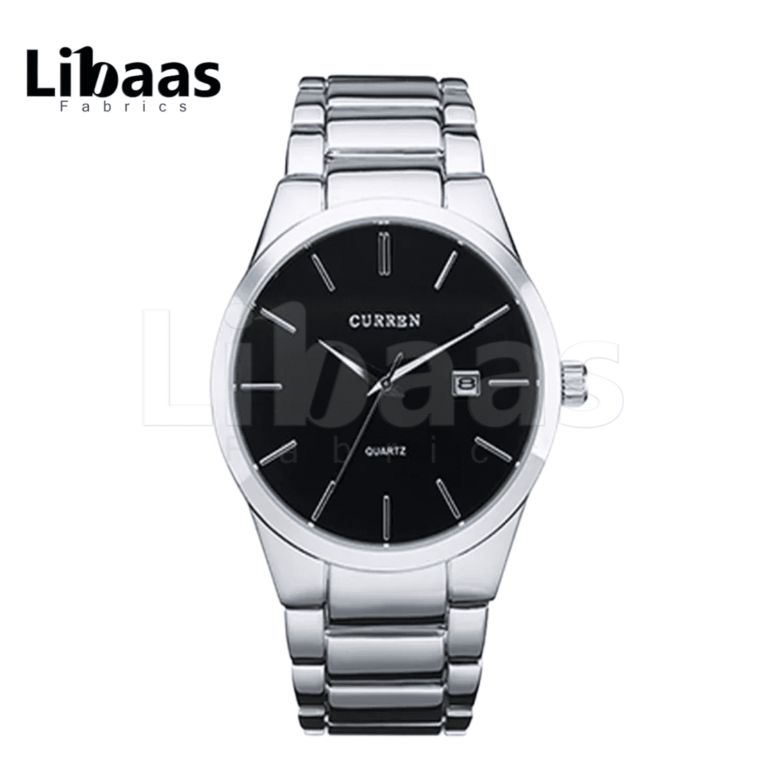 CURREN MEN'S ELEGANT QUARTZ WATER RESIST WATCH - Libaas Fabrics