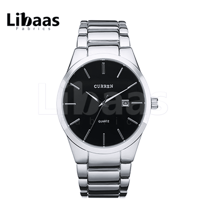 CURREN MEN'S ELEGANT QUARTZ WATER RESIST WATCH - Libaas Fabrics
