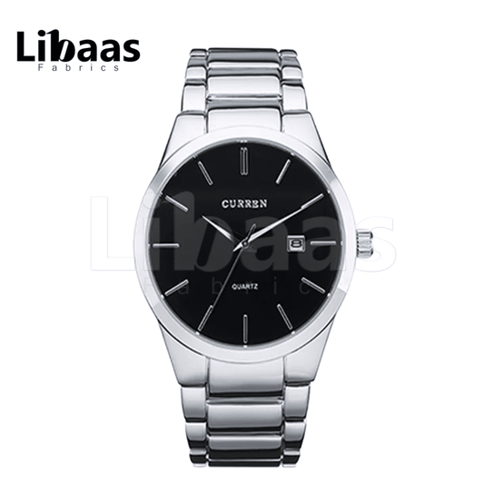 CURREN MEN'S ELEGANT QUARTZ WATER RESIST WATCH - Libaas Fabrics