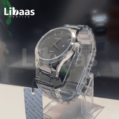 CURREN MEN'S ELEGANT QUARTZ WATER RESIST WATCH - Libaas Fabrics