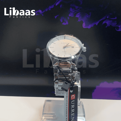 CURREN Men's Watch Stainless Steel Water Resist Quartz - Libaas Fabrics