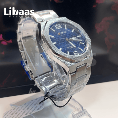 CURREN Men's Watch Stainless Steel Water Resist Quartz - Libaas Fabrics