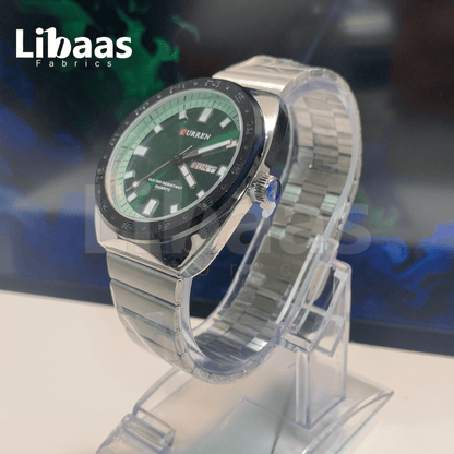 Curren Premium Men's QUARTZ Water Resistant Watch - Libaas Fabrics