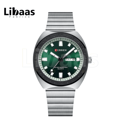 Curren Premium Men's QUARTZ Water Resistant Watch - Libaas Fabrics