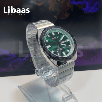 Curren Premium Men's QUARTZ Water Resistant Watch - Libaas Fabrics