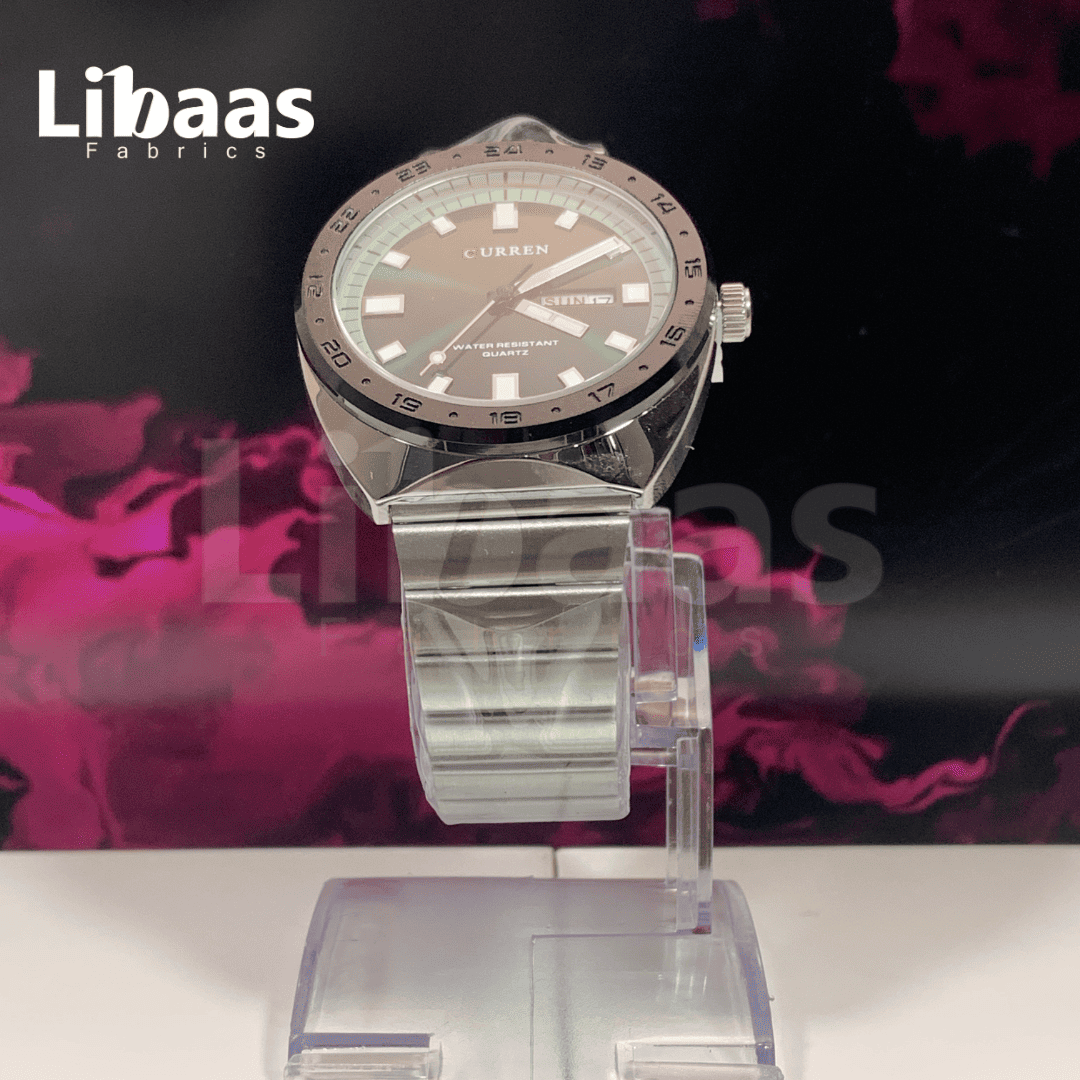 Curren Premium Men's QUARTZ Water Resistant Watch - Libaas Fabrics