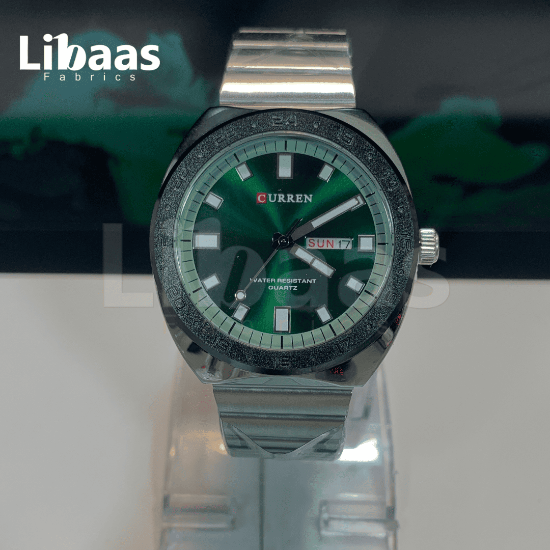 Curren Premium Men's QUARTZ Water Resistant Watch - Libaas Fabrics