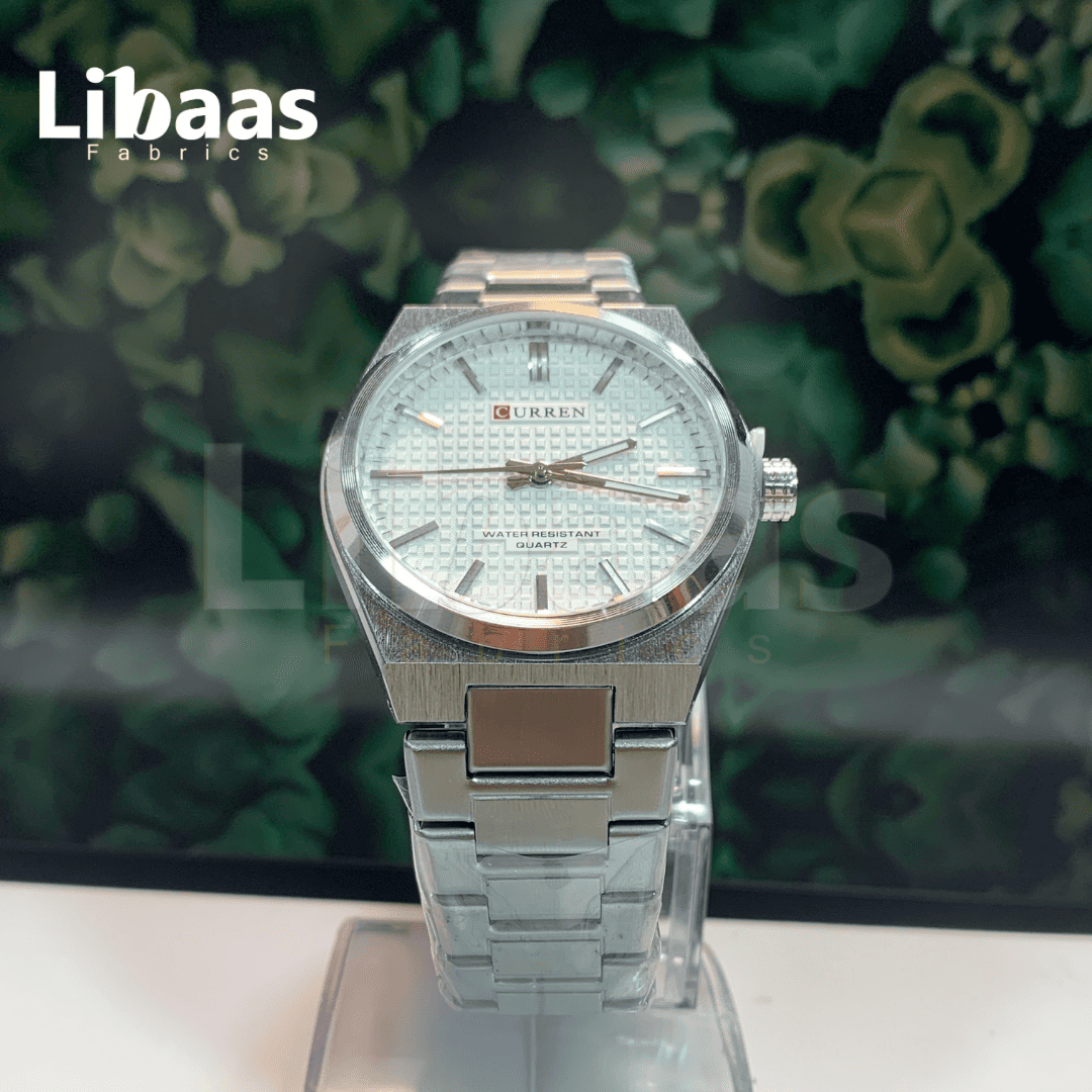 CURREN QUARTZ WATER RESISTANT MENS WATCH - Libaas Fabrics