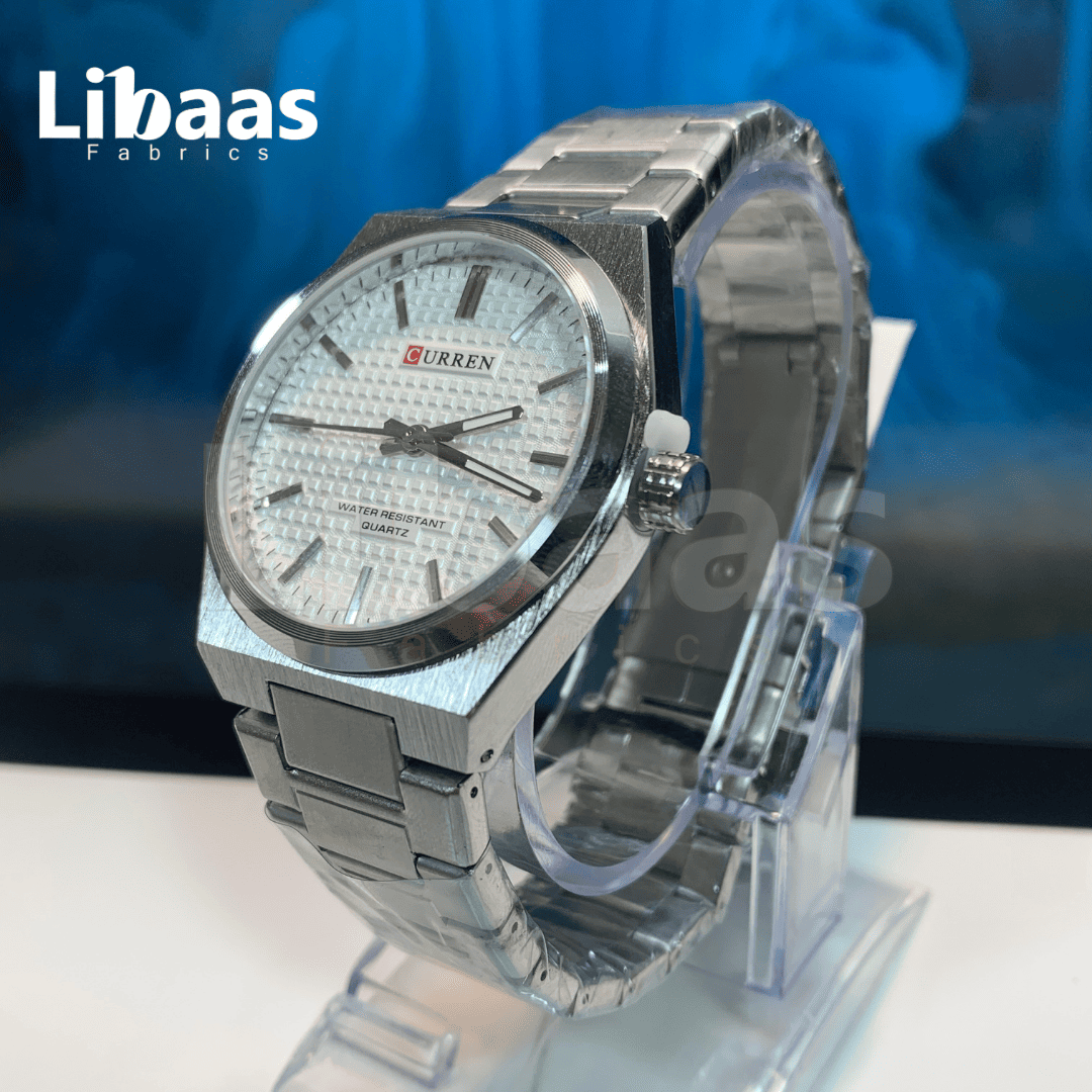 CURREN QUARTZ WATER RESISTANT MENS WATCH - Libaas Fabrics