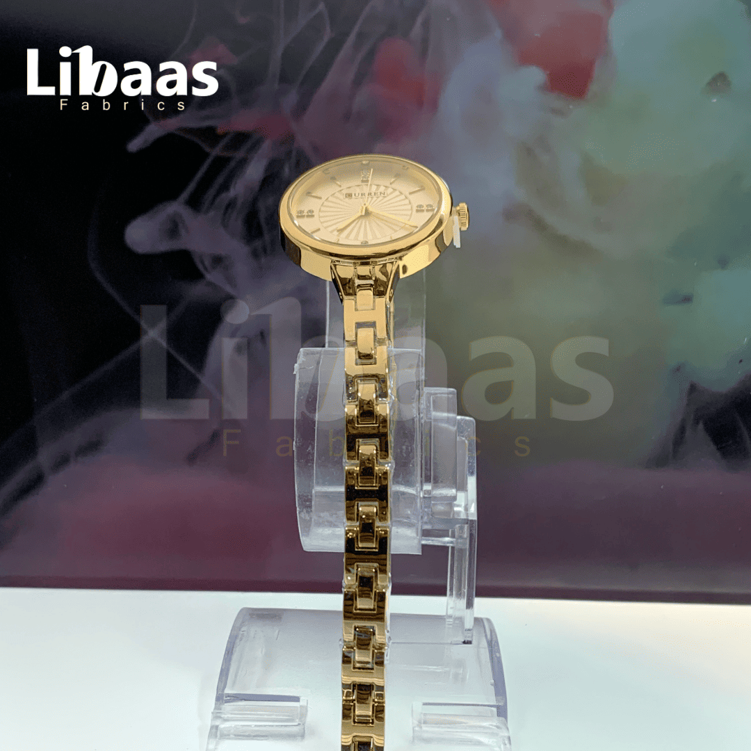 CURRENT WOMEN'S ELEGANCE STAINLESS STEEL WATCH - Libaas Fabrics