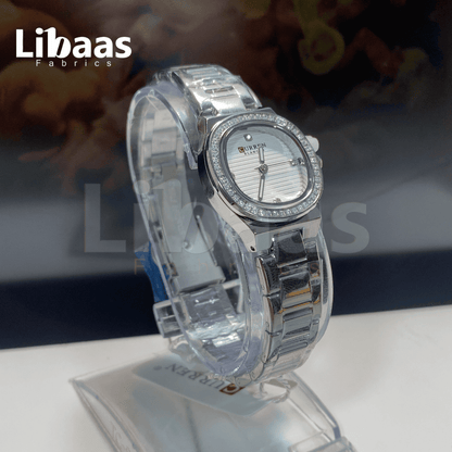 CURRENT WOMEN'S ELEGANCE STAINLESS STEEL WATCH - Libaas Fabrics