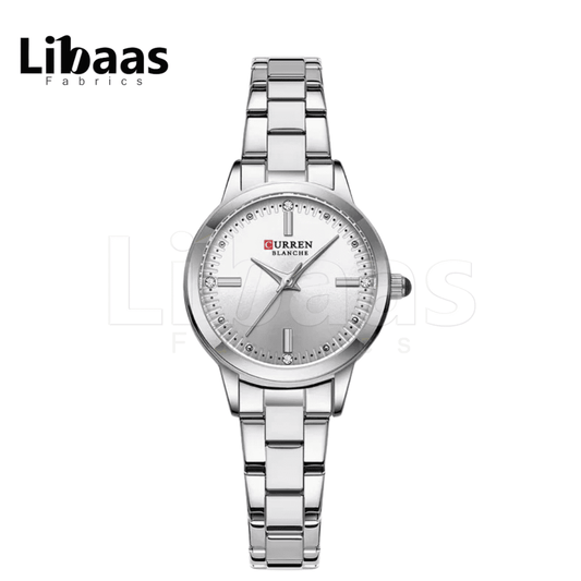 CURRENT WOMEN'S ELEGANCE STAINLESS STEEL WATCH - Libaas Fabrics