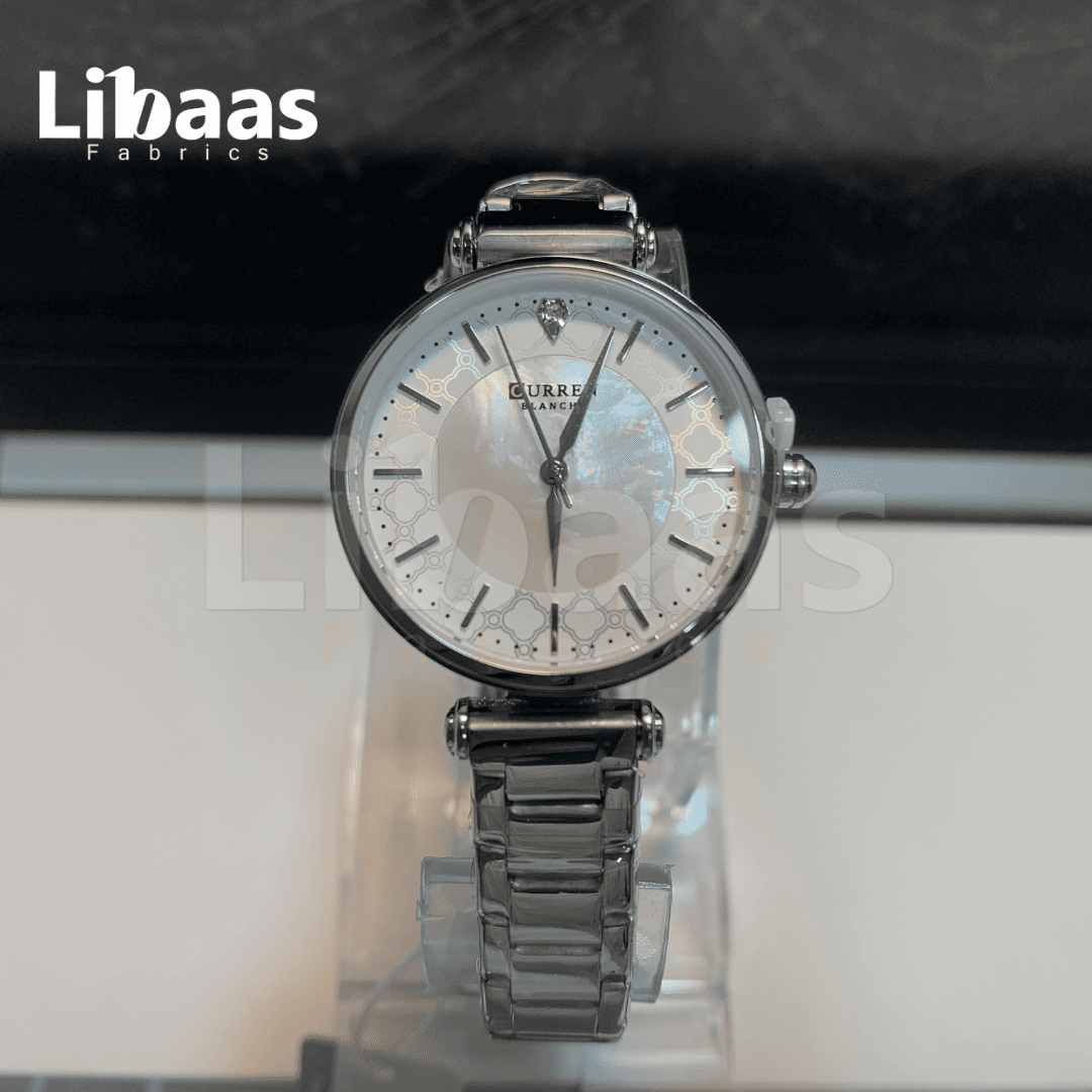 CURRENT WOMEN'S ELEGANT STAINLESS STEEL WATCH - Libaas Fabrics